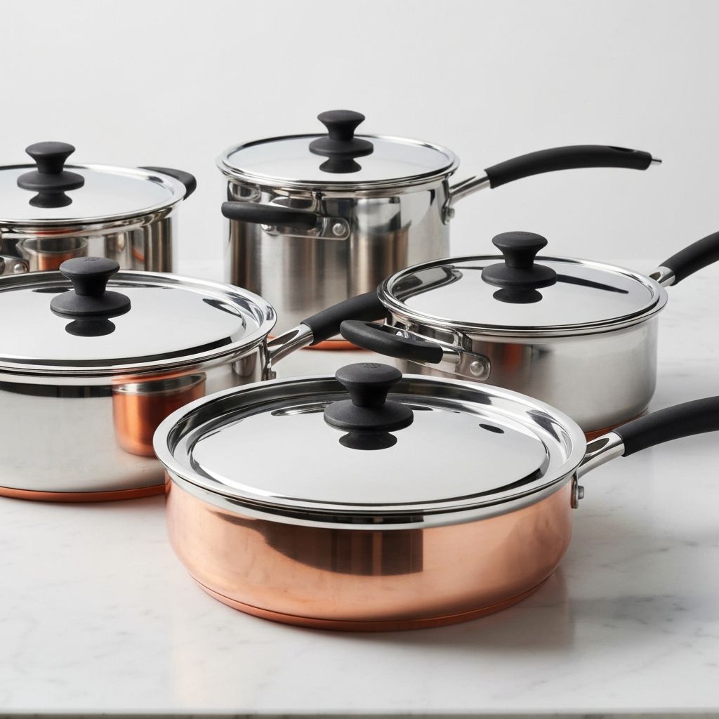 Copper Clad Collection - Flagship Revere Cookware with copper bottom technology